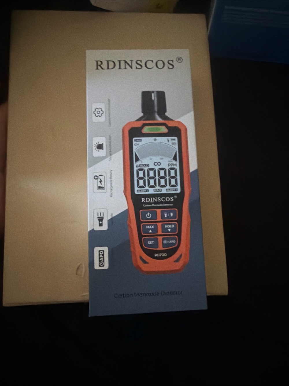 RDINSCOS RD700 Carbon Monoxide Detector